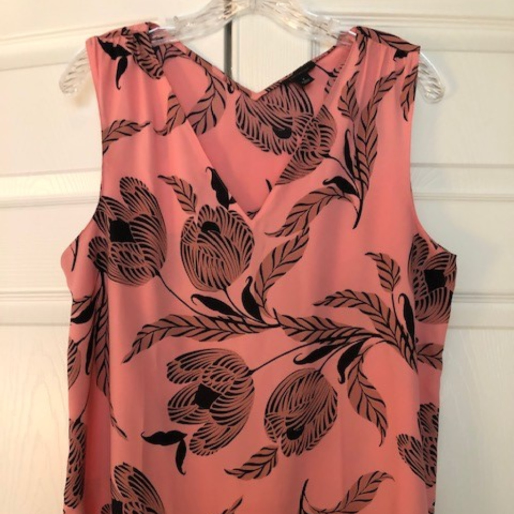 Ann Taylor Floral Print Shell